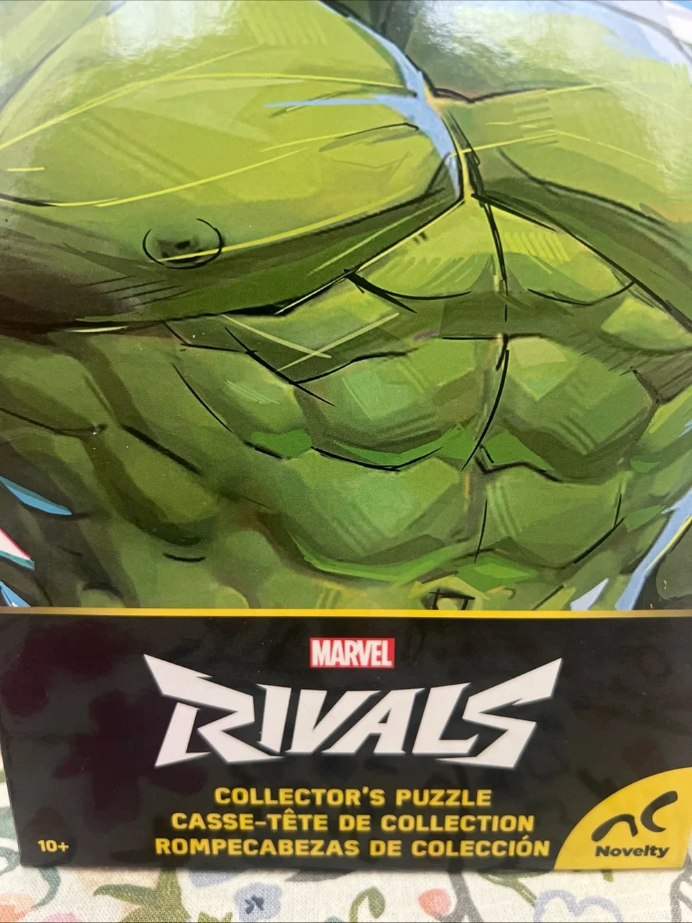 Marvel Gamerverse Marvel Rivals Hulk 1000 Pieces Blue Collector Puzzle